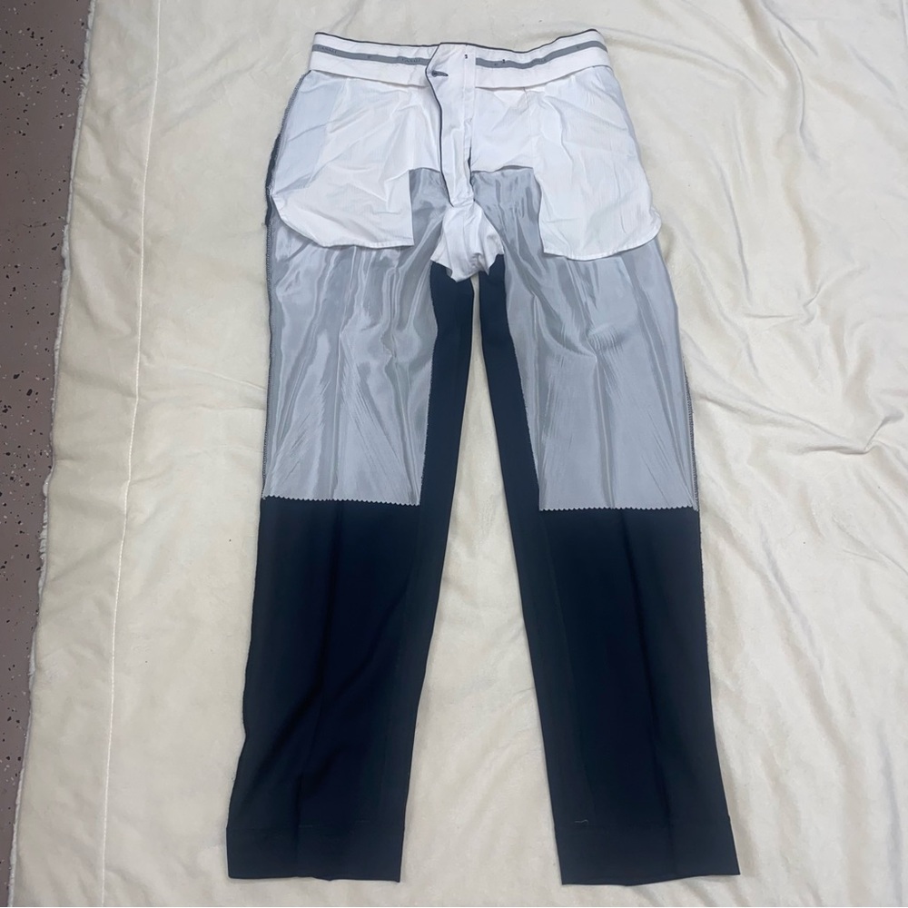 Canali Navy Dress Trousers, 34x32 - Picture 5 of 7